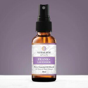 Vitality Extracts Frankincense/Lavendar Pure Essential Oil Blend Spray 30 ml.